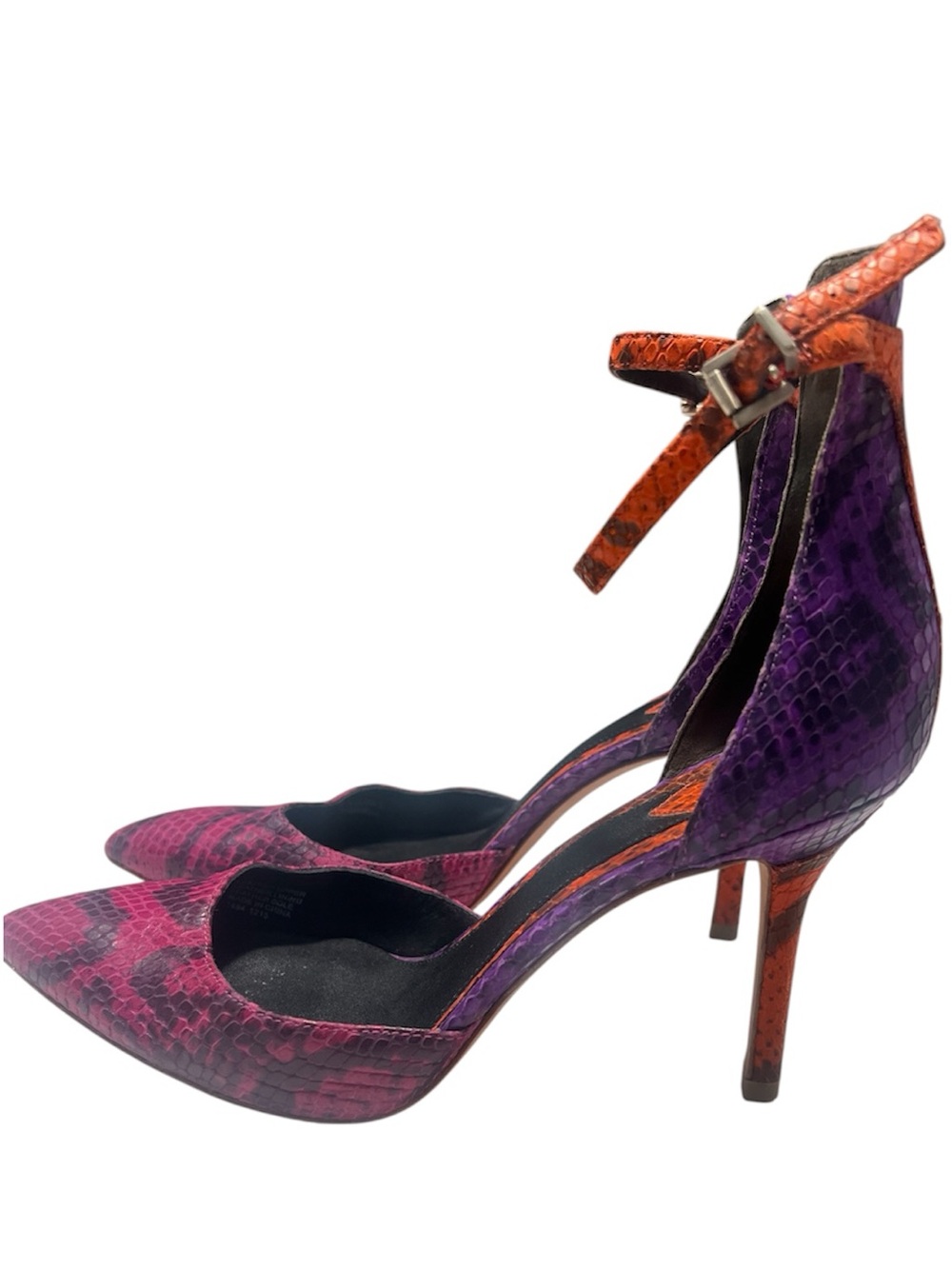B Brian Atwood ‘Mariella’ Snakeprint heels. Size 36.5